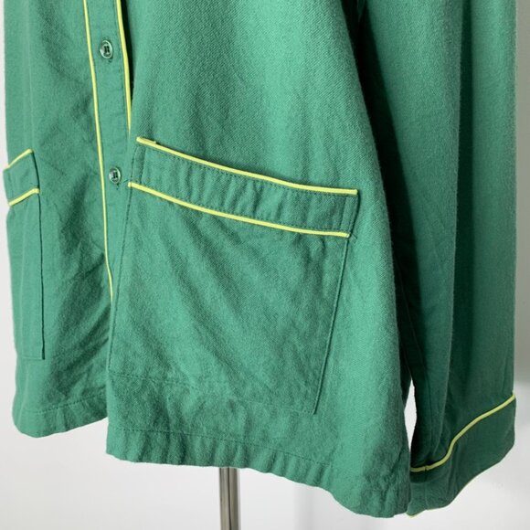 Anthropologie LAKE Women’s Green Pajama Long Set Size Medium - Picture 13 of 14